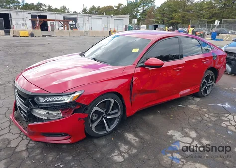 2018 Honda Accord Sport from USA, damaged, VIN 1HGCV1F34JA174284
